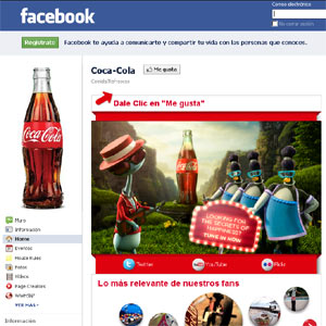 Campaña de Coca-Cola en redes sociales