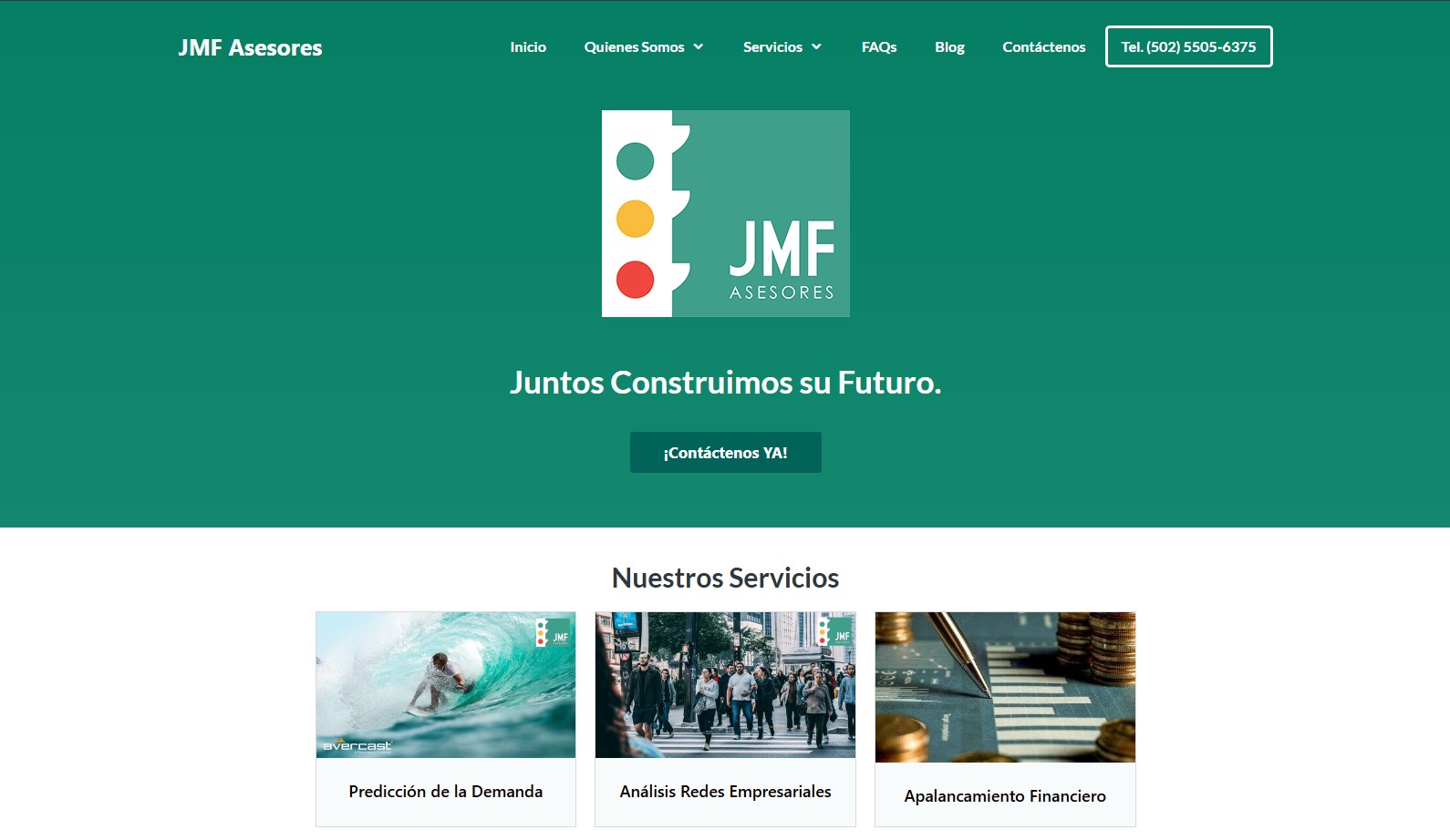 Pagina Web JMF Asesores